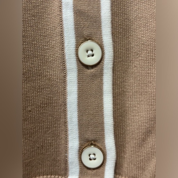 🍂 Talbots Girlfriend Cardigan - Tipped, Size XS 🍁 - Picture 4 of 13